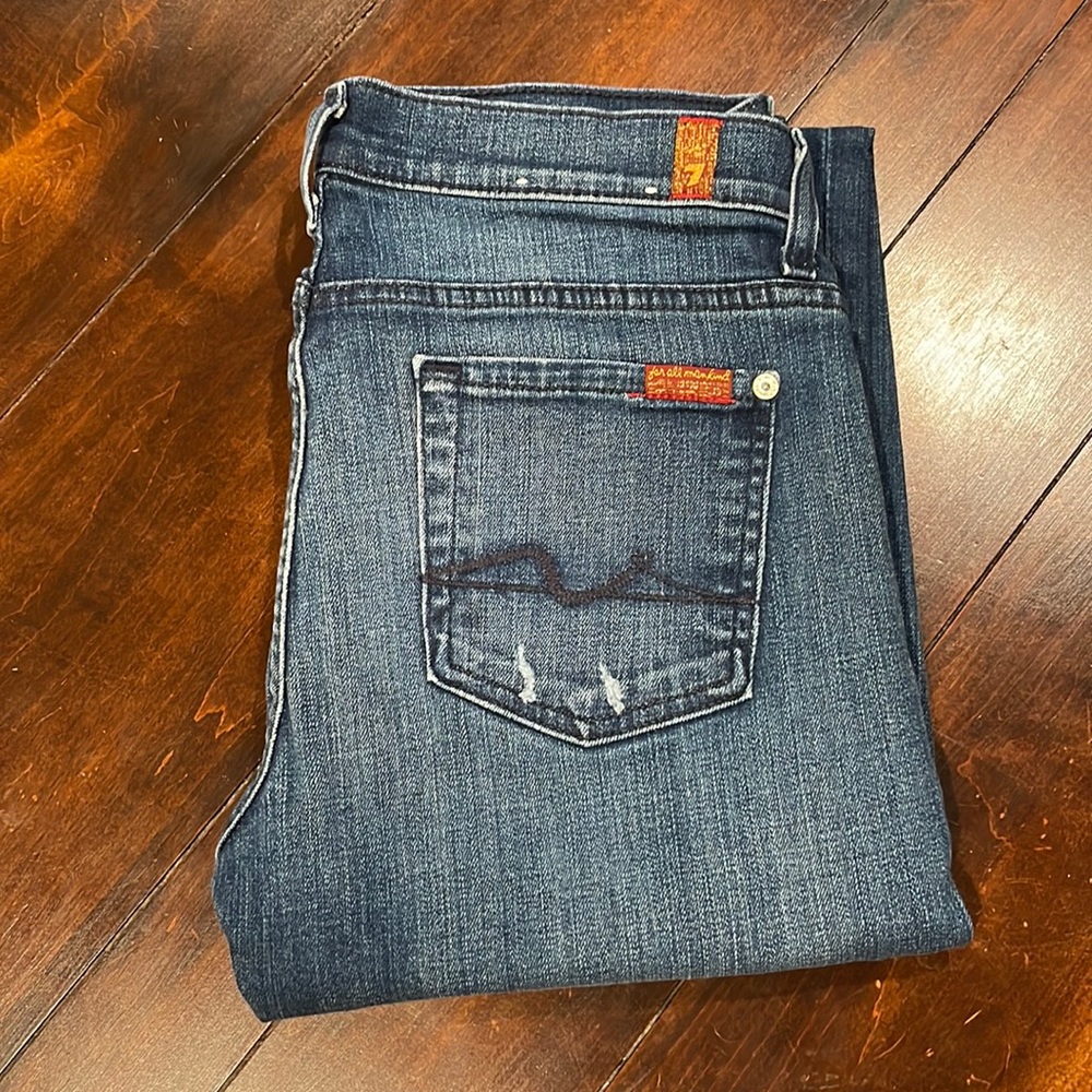 7 For All Man Kind Josephina skinny boyfriend jeans